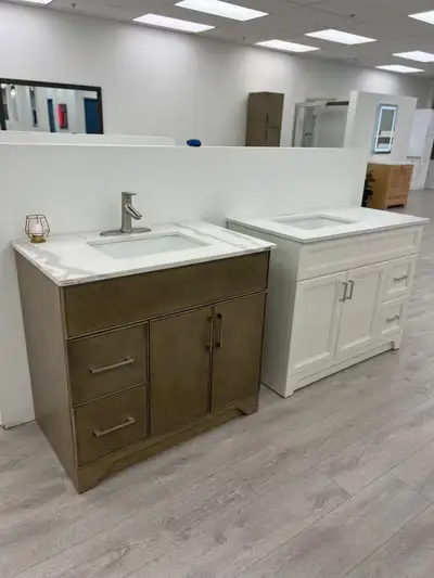 Bathroom vanities in Different Sizes and colours available starting from $199 *MDF/ HDF/ Solidwood *...