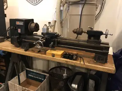 6” Atlas metal lathe, View more