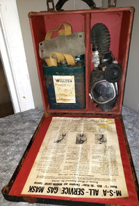 M-S-A Gas Mask in box