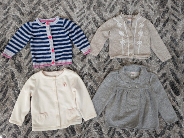 Toddler Girls 4 Sweater Bundle in Clothing - 18-24 Months in Winnipeg