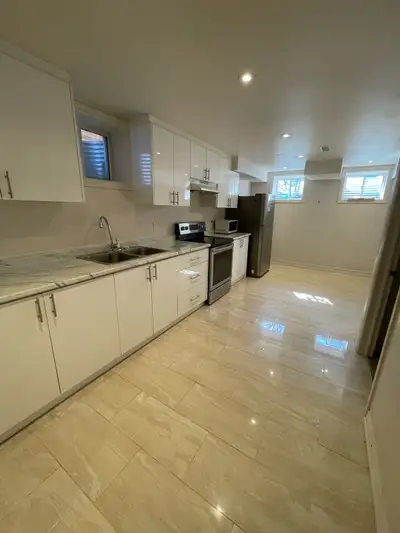 Beautifully renovated One Bedroom Basement for rent with seperate side entrance. Located at Regional...