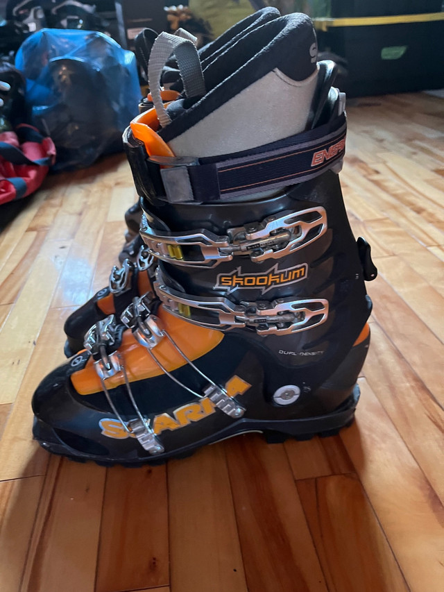 Men’s Scarpa skookum alpine touring boots in Ski in Bridgewater