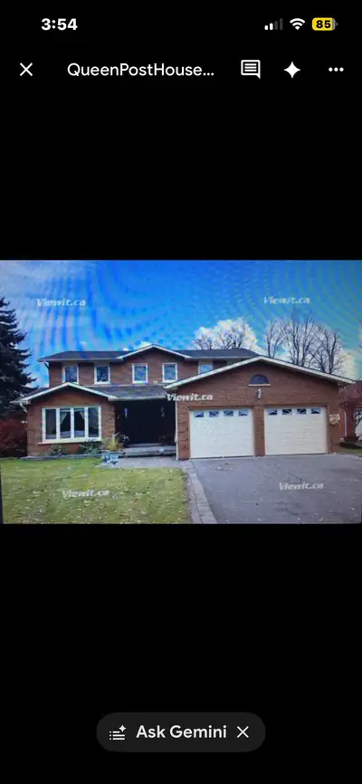 $1150/ month June 1st 2026 Woodbridge Pine Valley & Highway 7 Clean room for rent with shared kitche...