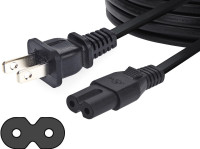 E321035 – Power Cable, 10 A, 125V, 5 ft – Fits many devices
