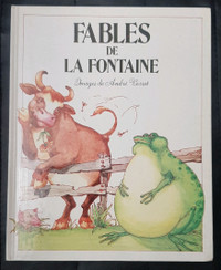 Beau Livre Illustré Les Fables de Lafontaine