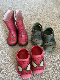Toddler Rain boots and sandals