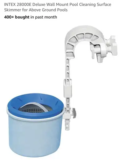 Intex Deluxe Pool Skimmer Wall Mount, Above Ground Does not include hose $10 Pickup in Whitby