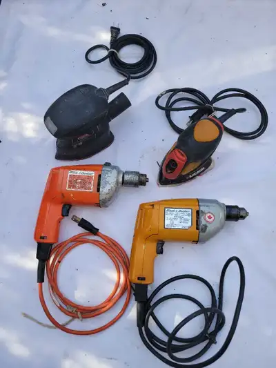 TOOLS Sander, drill-$10 each, View more