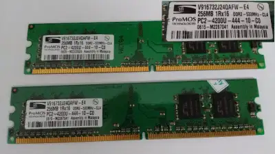 8x Legacy RAM Sticks, View more