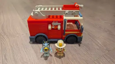 Rev up your little one's imagination with this Bluey Firetruck SUV, ready for action-packed adventur...