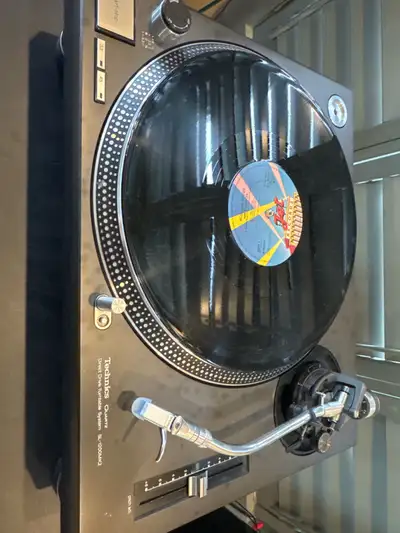 TECHNICS SL-1200 MK2 Quartz Direct Drive Turntable, View more