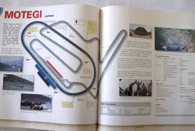 WORLD MOTOR RACING CIRCUITS BOOK. c. 1999 in Arts & Collectibles in West Island - Image 9