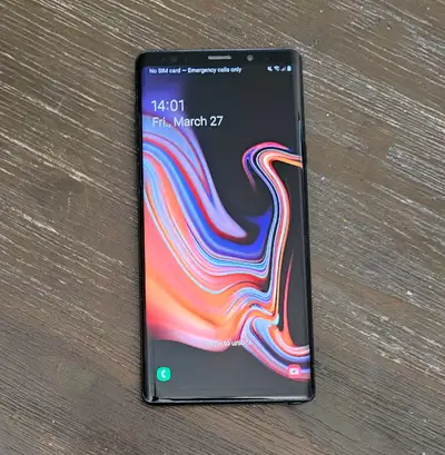 Galaxy Note 9 128gb dual sim, microsd expandable like new, View more