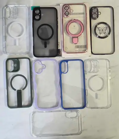 9pieces iPhone 16 Plus Case Plus 4 display protectors (Total $40, View more