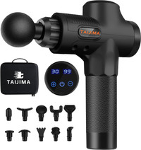 TAIJIMA Massage Gun, Percussion Muscle Massage Gun for Athletes