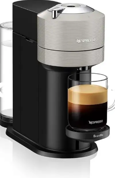Sealed NESPRESSO VERTUO NEXT BY BREVILLE, LIGHT GREY, View more