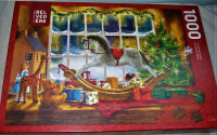 Casse-tête 1000 pcs –Les jouets de Noël 21$