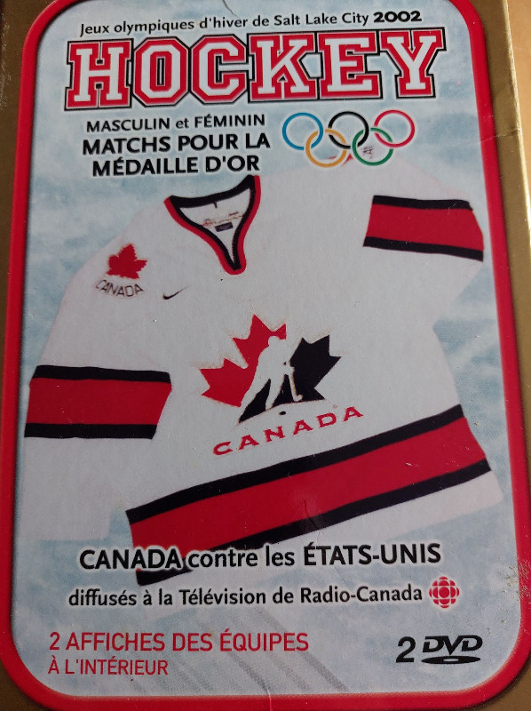 DVDs : 2002's Olympic Hockey Gold Medal Games (Canada/USA) dans CD, DVD et Blu-ray  à Ouest de l’Île - Image 3