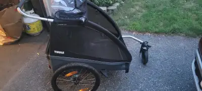 Thule Coaster XT Bike Trailer Double - Black, View more
