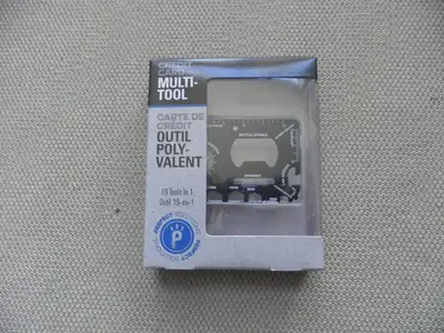 19 Tools in 1 Multi-Tool Card type, View more