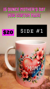 New custom made Mother's Day coffee mug