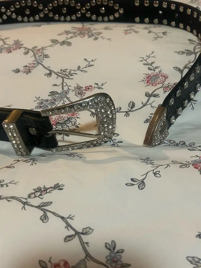 Rhinestone Belt