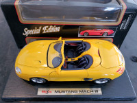 1:18 Diecast Maisto Mustang Mach III Conv Concept Yellow

