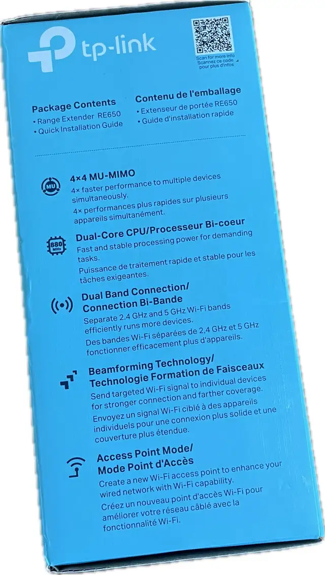 tp-link AC2600 MU-MIMO Wi-Fi Range Extender - dual band in Networking in City of Toronto - Image 5