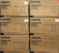 SUMMER SALE ON COUNTER-TOP TOSHIBA 7in1 MICROWAVE (0.9 & 1 CFT)