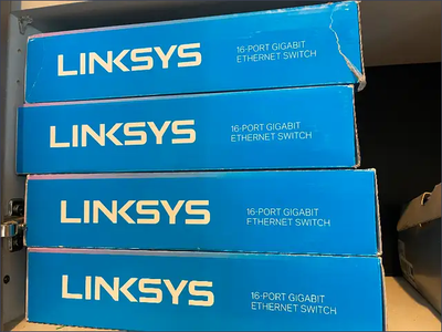 Linksys SE3016 16 Port Gigabit Ethernet Switch New & Used, View more