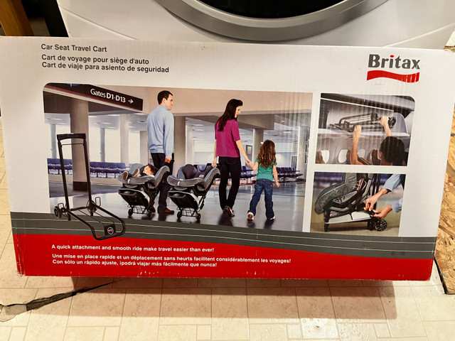 Britax car seat travel cart  in Strollers, Carriers & Car Seats in Victoria - Image 2