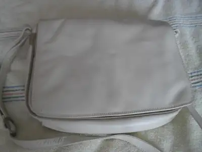 New Leather Beige Purse, View more