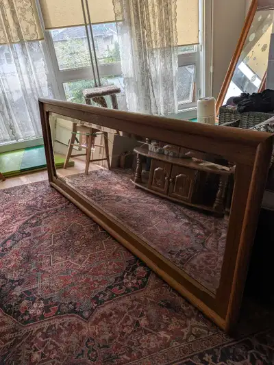 Huge Wood Frame Mirror , View more
