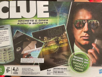 Free board game - Clue Secrets & Spies for 9+ yrs
