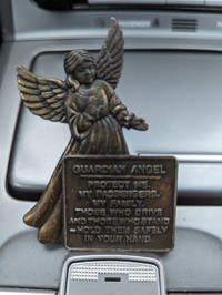 Guardian Angel Ange Gardien pour l'auto en métal 