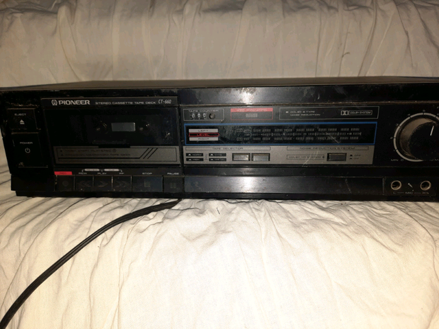I deliver! Pioneer stereo cassette tape deck CT-660 in Stereo Systems & Home Theatre in St. Albert - Image 3