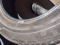 2 pneus d'été 205/60r16 hankook en très bon état 
