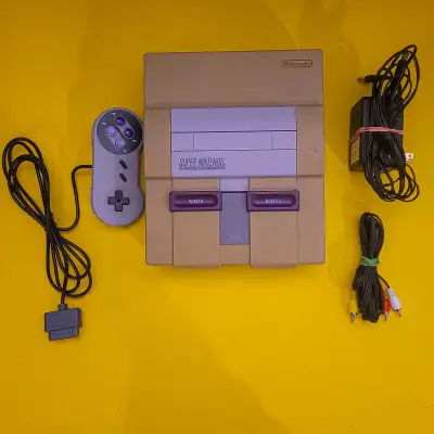 I'm selling this super nintendo console along with 1 controllers It's tested and everything works. P...
