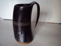 LARGE NORSEMAN OX HORN MUG