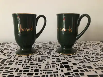 2 TASSE À CAFÉ IRLANDAIS HARRODS (30$ chaque / 50$ les 2), View more