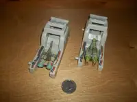 2 GTI launchers & 2 micro machines-Star Wars