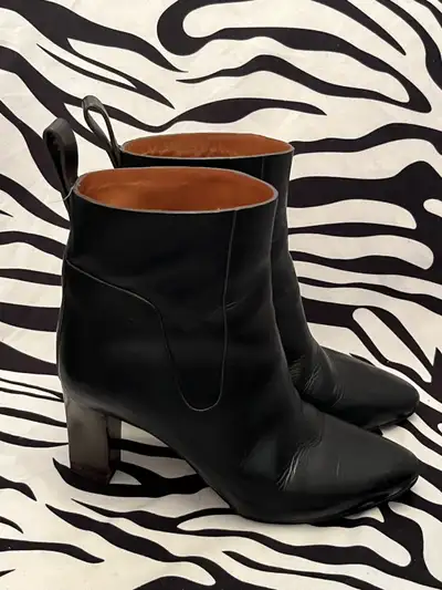 Chloé Black Leather Boots Women’s Size 38, View more