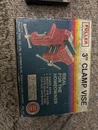  Fuller 3” clamp vise