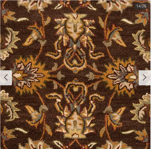 SAFAVIEH Handmade Wool Rug 6' x 9'. in Rugs, Carpets & Runners in Cambridge - Image 2