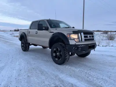 2010 F150 5.4l Triton 4x4, crew cab short bed, full leather katzkin interior, full 6” BDS Lift Kit,...