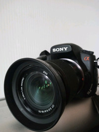 Sony Alpha A200 10.2 MP DSLR Camera W/ 18-70mm F/3.5-5.6 DT Lens