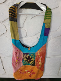 Handmade Indie Boho/hippie messenger bag