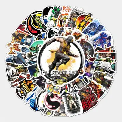 Mortal Kombat stickers, View more