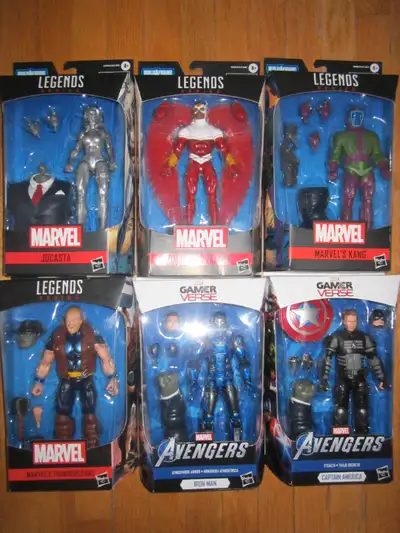 Joe Fixit Marvel Legends Kang Jocasta Falcon Thunderstrike +, View more