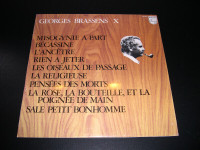 Georges Brassens - X (1969)  LP